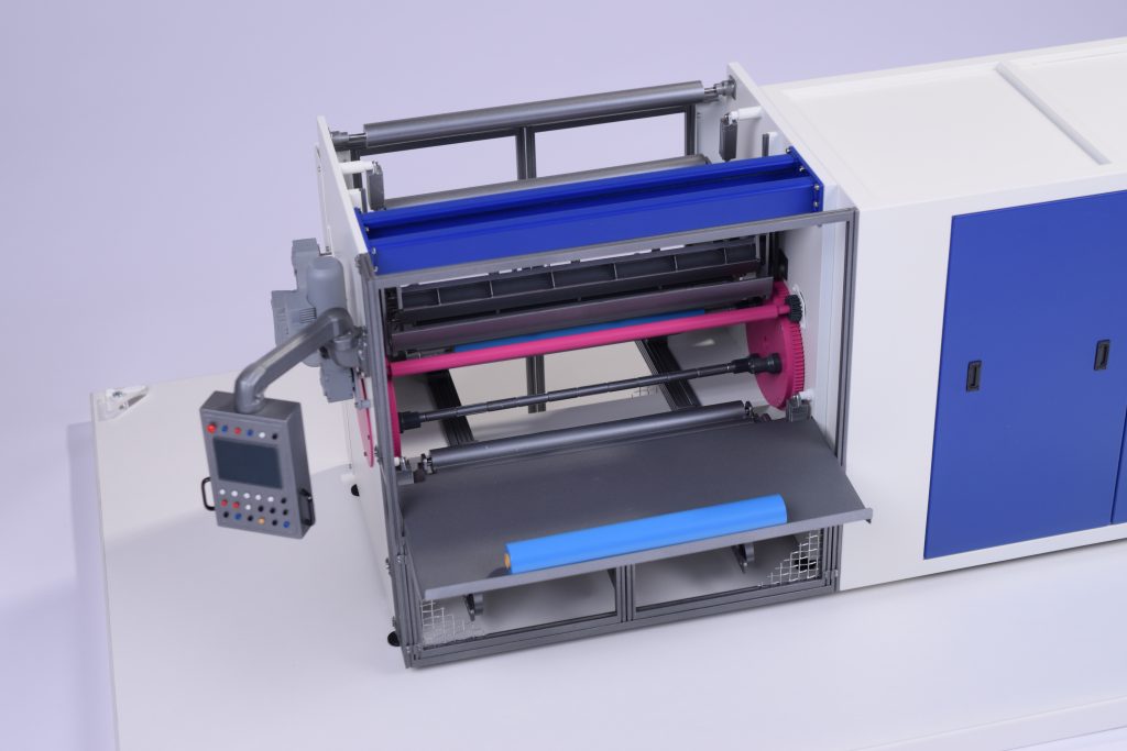 Messemodell einer Textil-Anlage