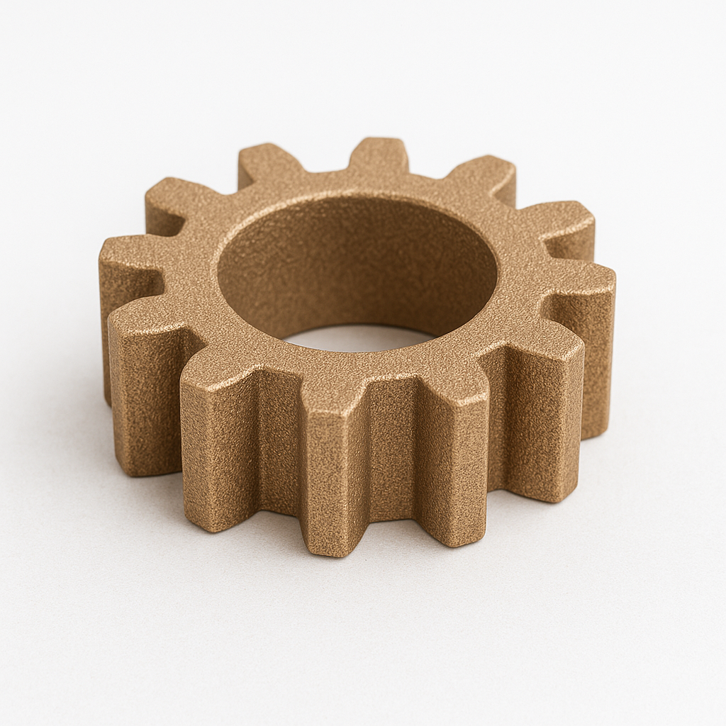 Bronze CuSn10 SLM Bauteil